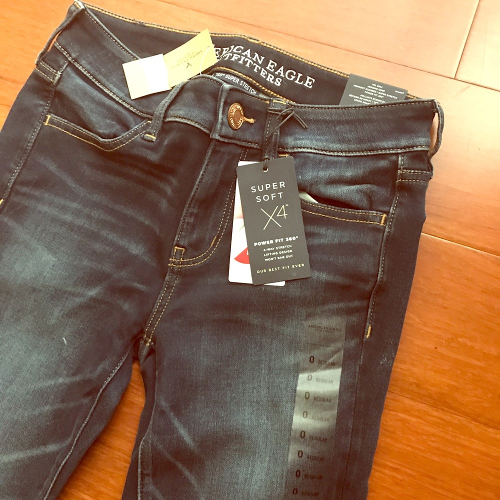 American eagle 4x super soft jeans power fit 360